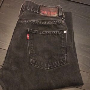 Men Levi red jeans